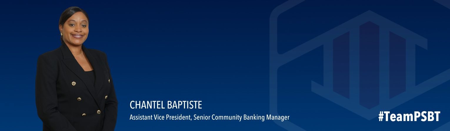 PSBT Welcomes Chantel Baptiste as Assistant Vice President, Senior Community Banking Manager in the New Jersey Region