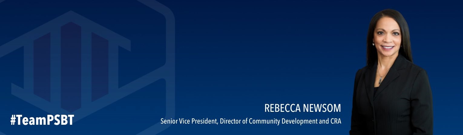 PSBT Welcomes Rebecca Newsom as Senior Vice President, Director of Community Development and CRA